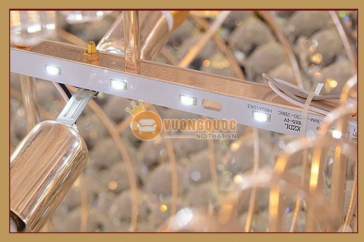 Đèn chùm pha lê cao cấp gắn trần biệt thự CM198-17